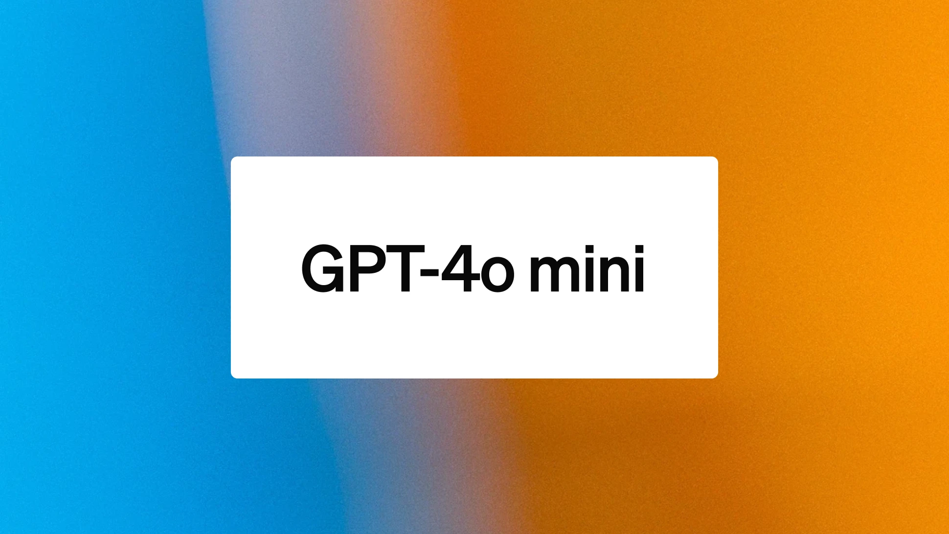 gpt-4o-mini